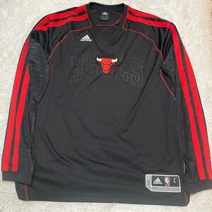Adidas NBA Chicago Bulls ClimaCool Long Sleeve Men’s Large